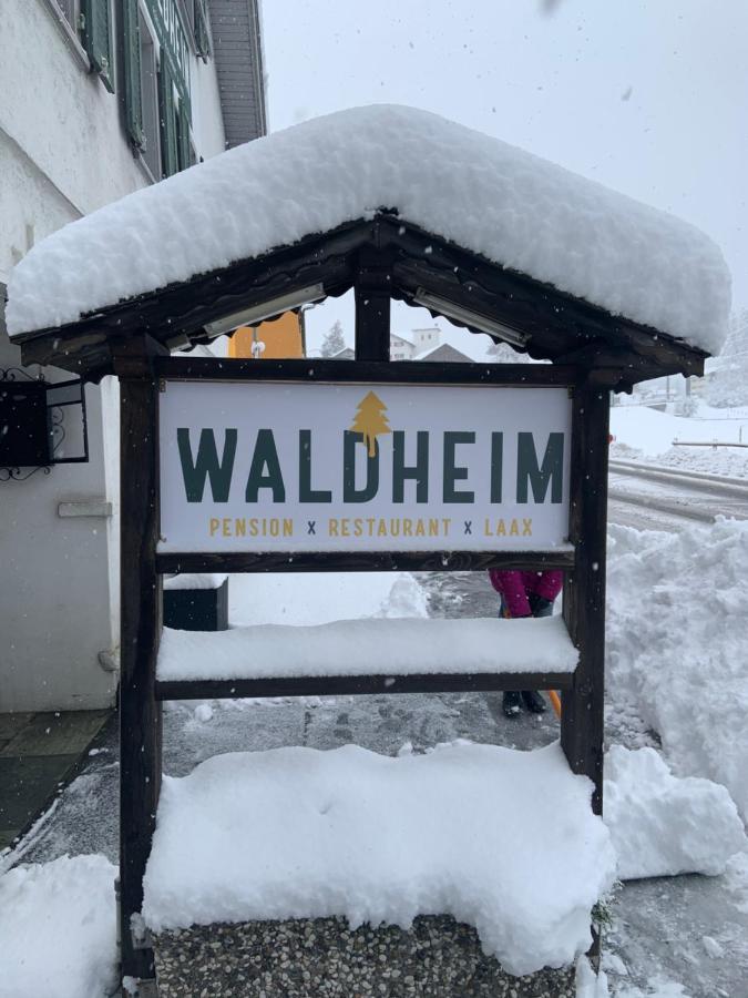 Waldheim Pension Laax Wohnung Dış mekan fotoğraf